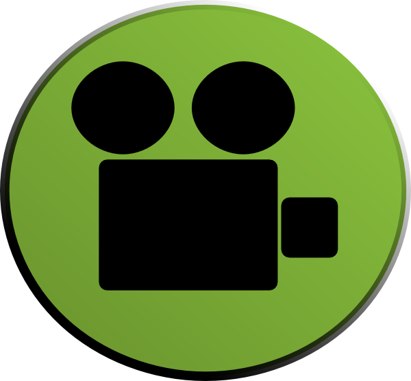 Video Camera Green Clip Art At Clker - Clip Art - Png Download (600x555), Png Download