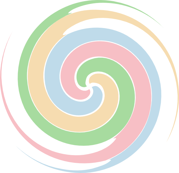 Spiral Clipart (600x580), Png Download