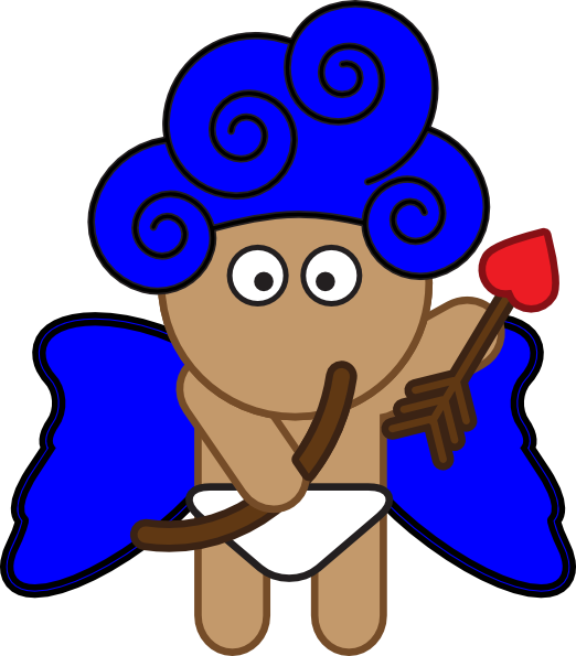 Cupid Clip Art - Png Download (522x595), Png Download