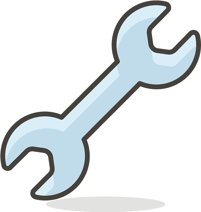 Wrench Emoji Clipart - Wrench Emoji Png Transparent Png (800x800), Png Download