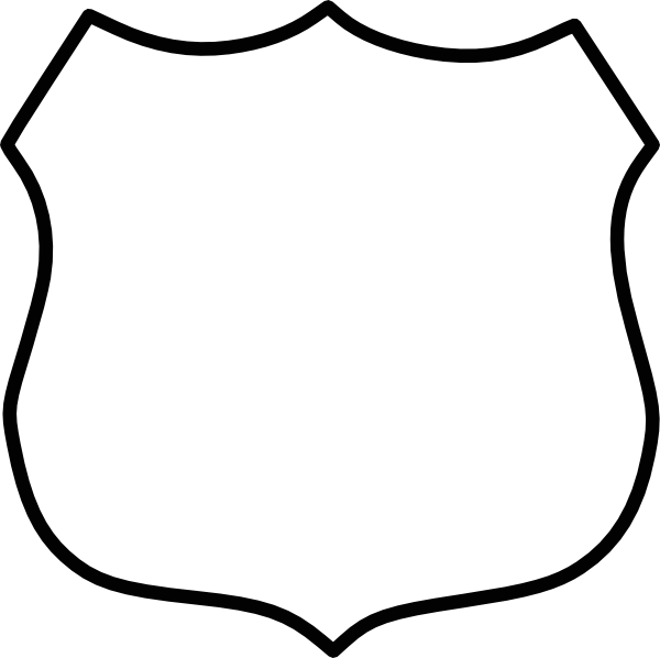 Badge Police Officer Sheriff Clip Art - Police Badge Clipart - Png Download (600x598), Png Download