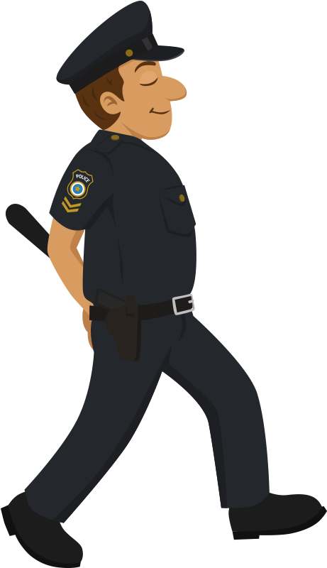 Police Png Download - Cartoon Policeman Cartoon Police Officer Clipart (800x800), Png Download