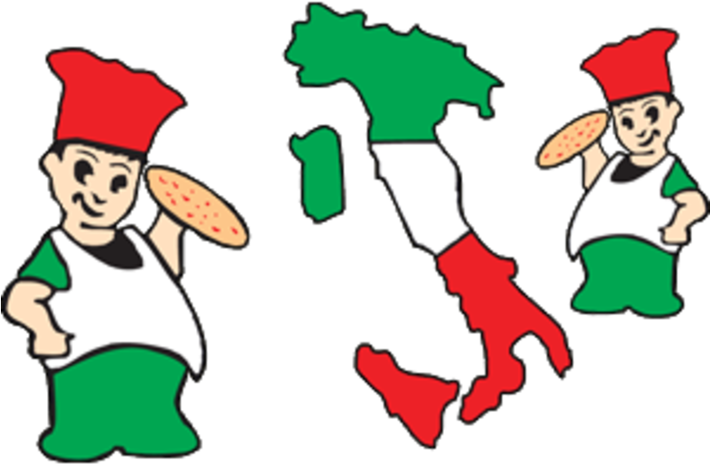 Two Guys From Delivery - Italy Clipart (800x800), Png Download
