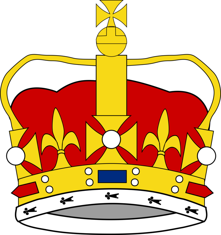 Symbol,crown,yellow - King George The Third Crown Clipart (703x750), Png Download