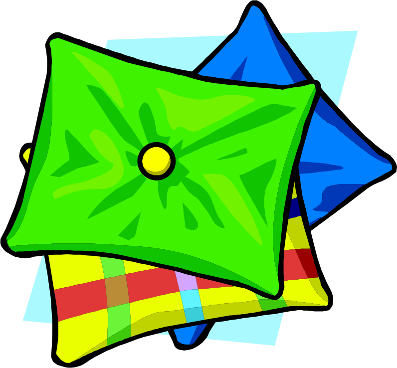 Pillows Png Images - Pillow Clip Art Transparent Png (600x600), Png Download