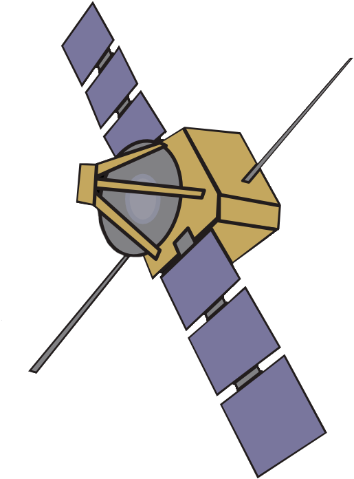 Satellite Clipart Png Transparent Png (744x800), Png Download
