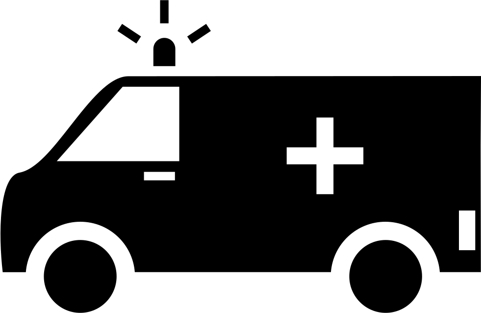 Ambulance - Ambulance Icon Png Clipart (981x638), Png Download