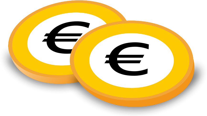 Euro Sign Clip Art - Png Download (900x504), Png Download