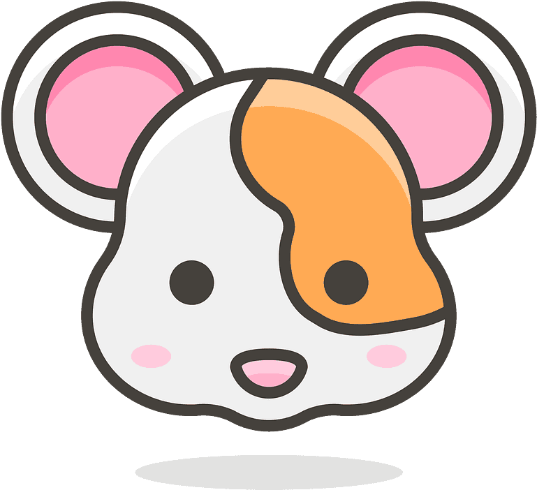 Hamster Emoji Clipart - Hamster Emoji Png Transparent Png - Full Size