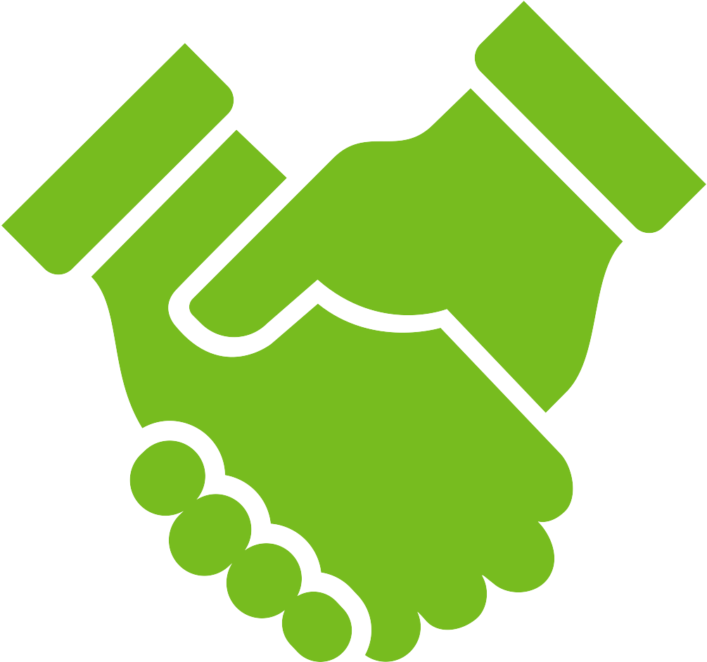 Shaking Hands Icon Representing Respect - Shake Hands Icons Transparent Clipart (1005x941), Png Download