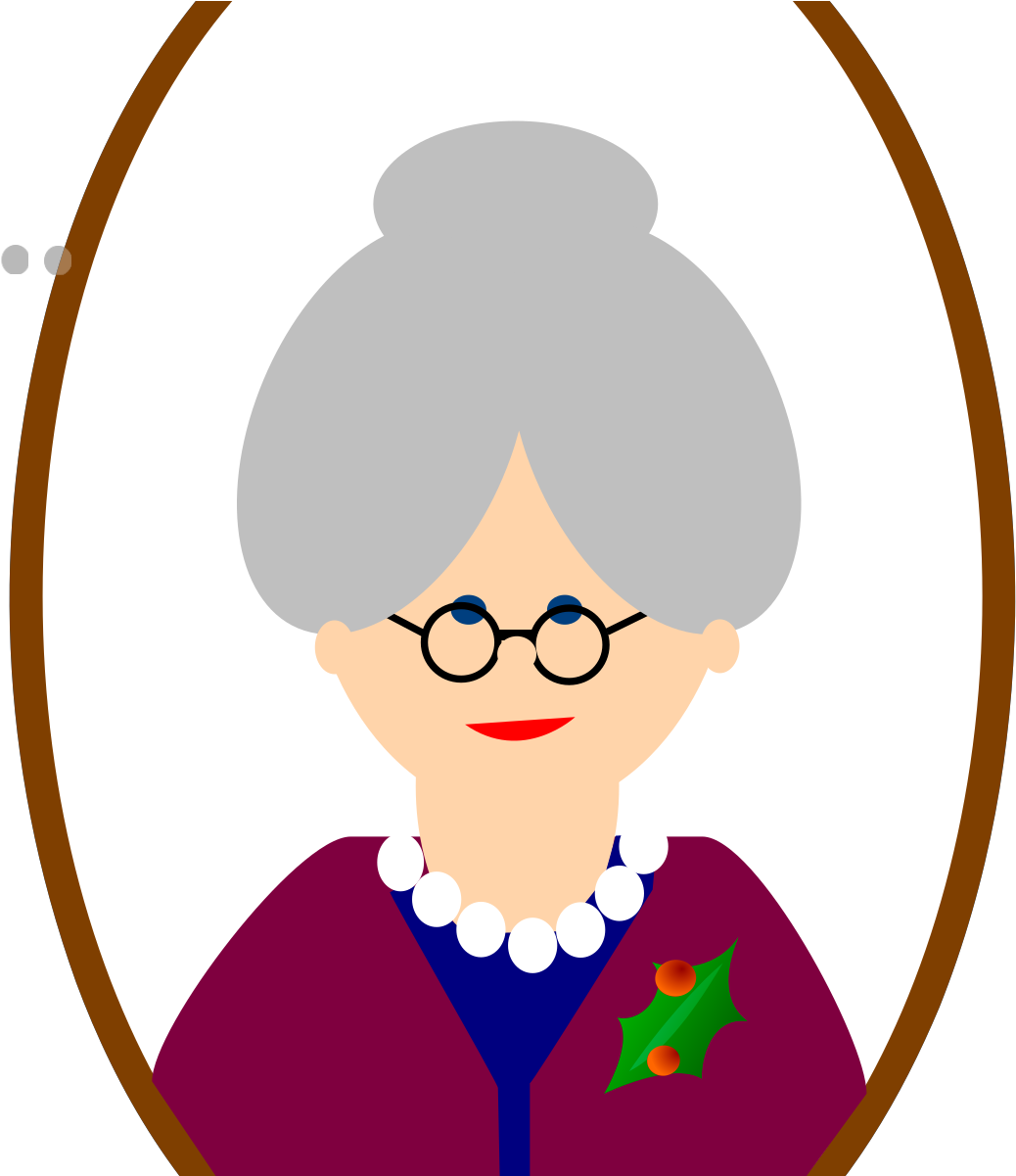 Grandma Png Icons - 70 Years Old Grandma Clipart (600x600), Png Download