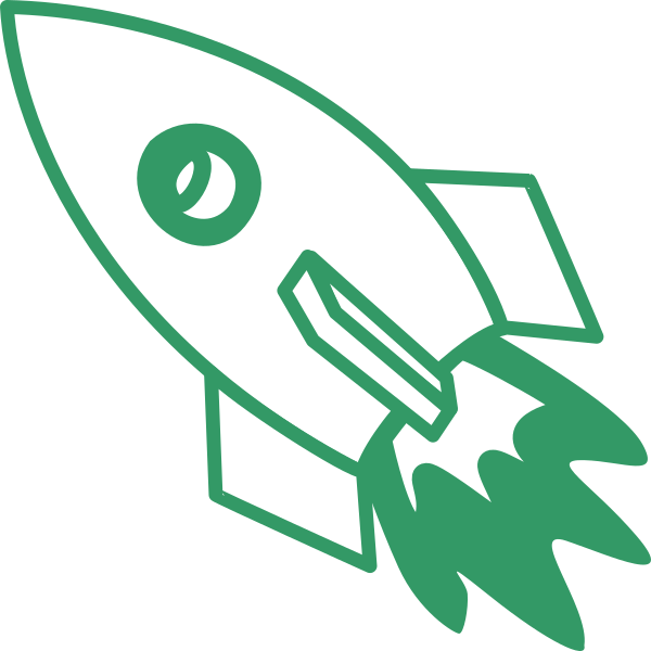 Rocket Ship Coloring Page Clipart (600x600), Png Download