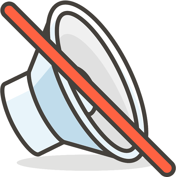 Muted Speaker Emoji Clipart - Altavoz Silenciado Emoji - Png Download (800x800), Png Download