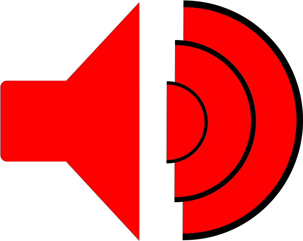 Speaker Gif Clipart - Png Download (1600x1600), Png Download