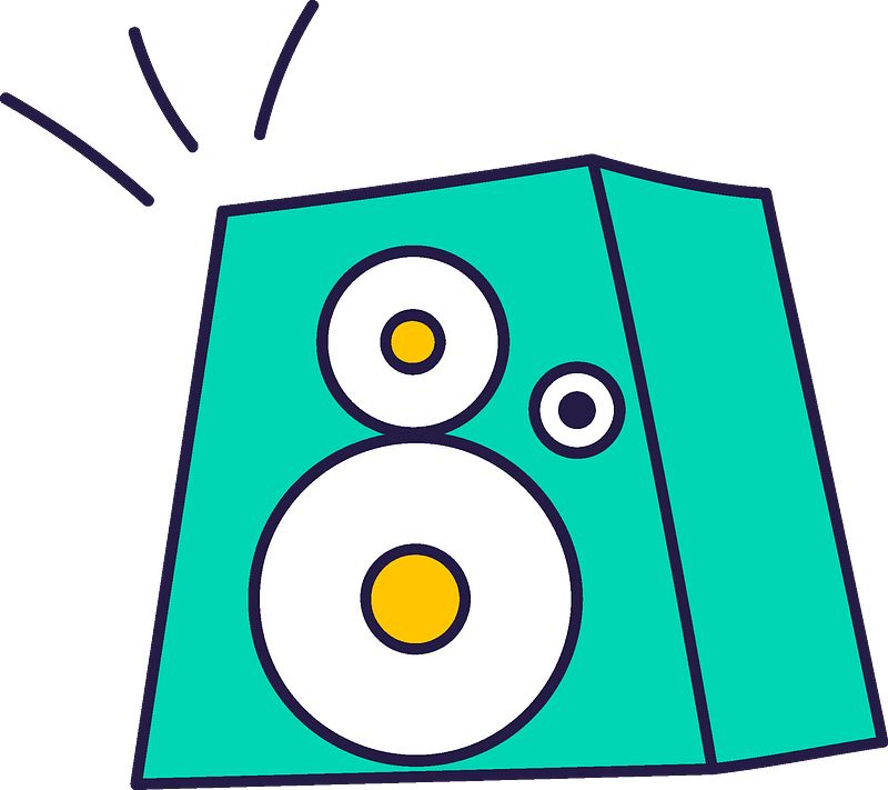 Speaker Clipart - Circle - Png Download (800x711), Png Download