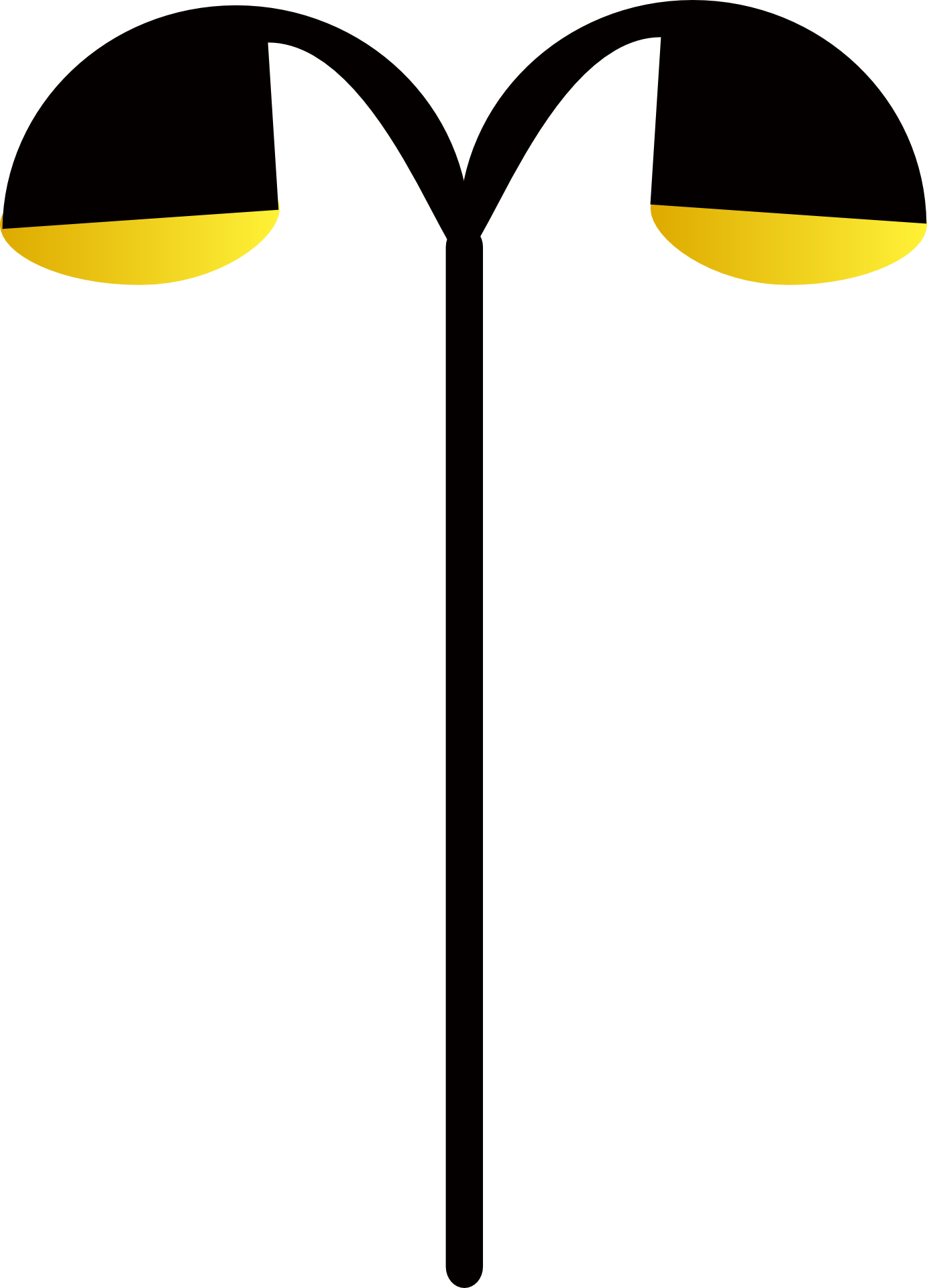 Street Lights Clipart - Png Download (1382x1920), Png Download