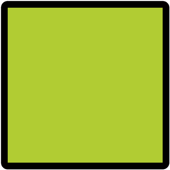 Green Square Emoji Clipart - Png Download (800x800), Png Download