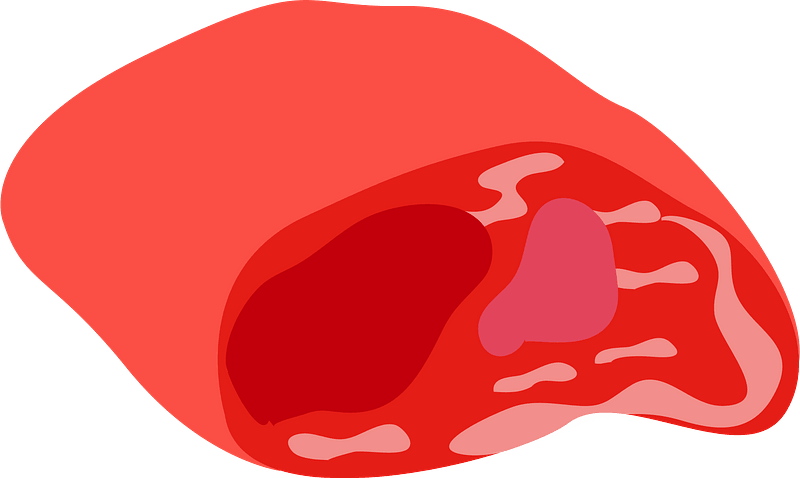 Beef Meat Food Clipart - Png Download (800x478), Png Download