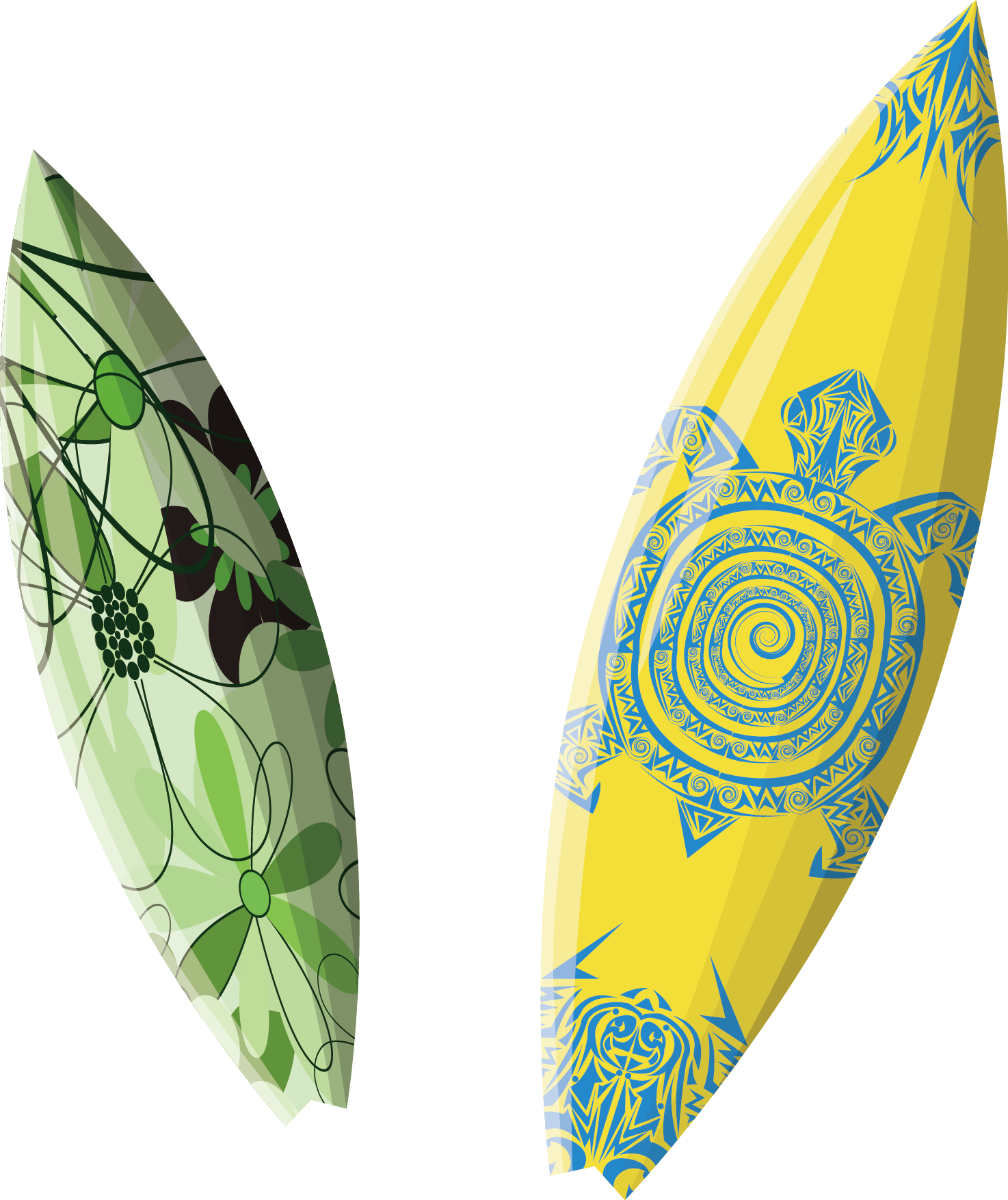 Riding Tools Png Download - Transparent Background Surfboard Png Clipart (1474x1754), Png Download