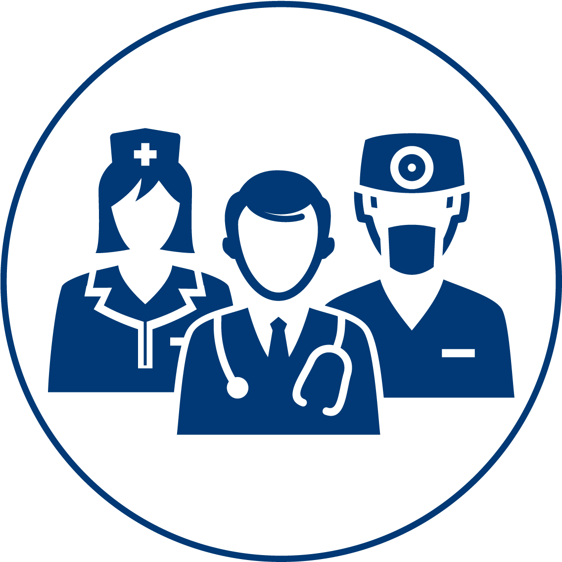 Professional Clipart Multidisciplinary Team - Team Of Doctors Icon - Png Download (1200x1200), Png Download