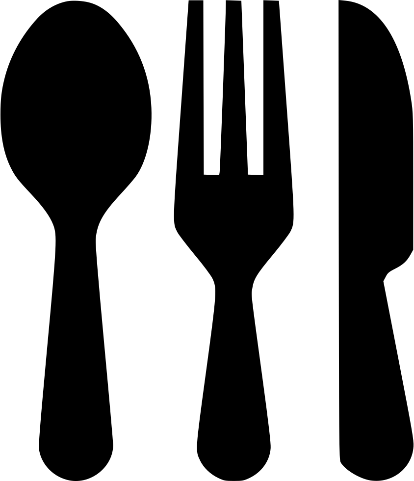 Cutlery Spoon Knife Fork Tableware - Fork And Knife Vector Png Clipart (844x980), Png Download
