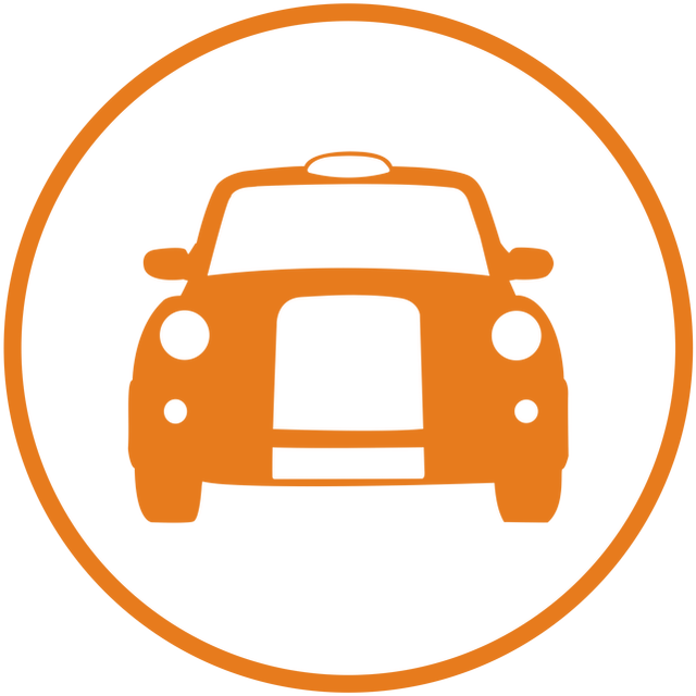 Taxi Clipart Taxi London - Logo Of Black Cab - Png Download (665x665), Png Download