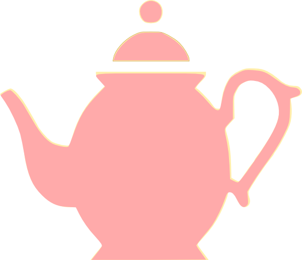 Transparent Background Teapot Silhouette Clipart (600x517), Png Download
