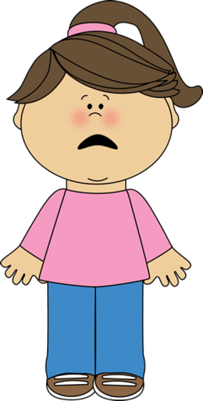 Girl Holding Books Clipart - Png Download (400x787), Png Download