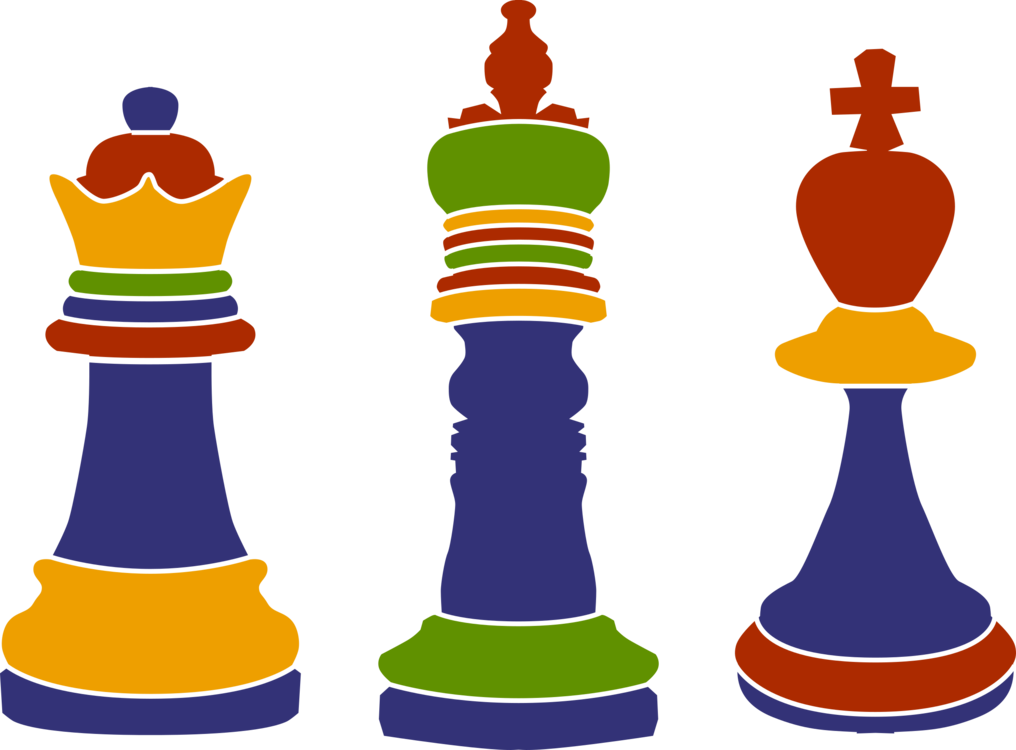 Pieces Clipart Three - King Chess Piece Png Clipart Transparent Png (1016x750), Png Download
