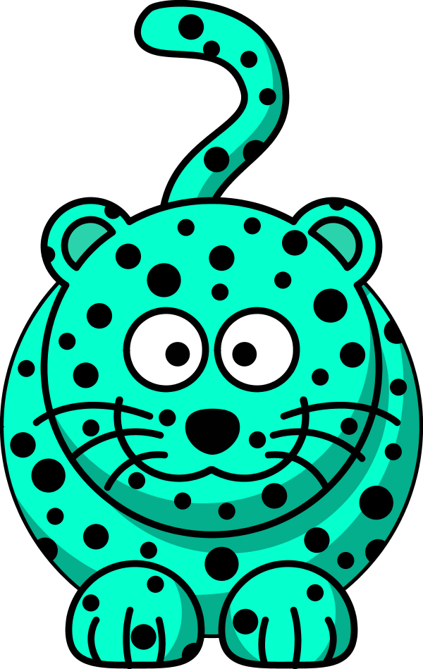 Transparent Moana Clipart - Amur Leopard Cartoon - Png Download (600x949), Png Download