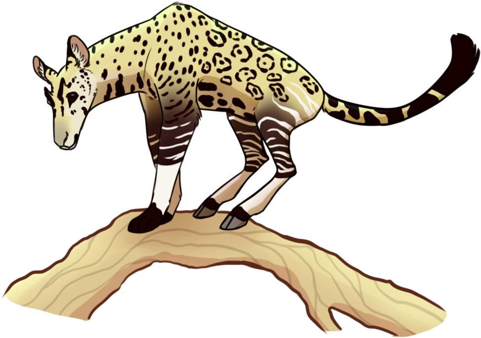 Cheetah Clipart (1018x785), Png Download