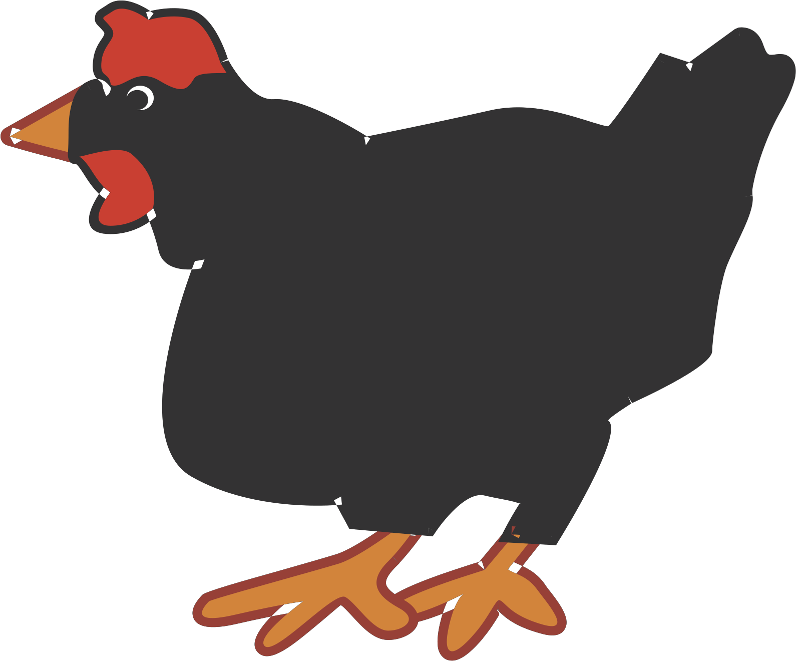 Hen Clip Art - Png Download (1600x1600), Png Download