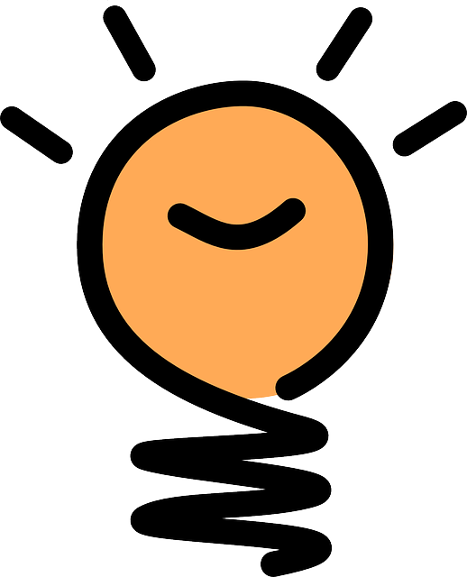 Light Bulb Idea Clipart (518x640), Png Download