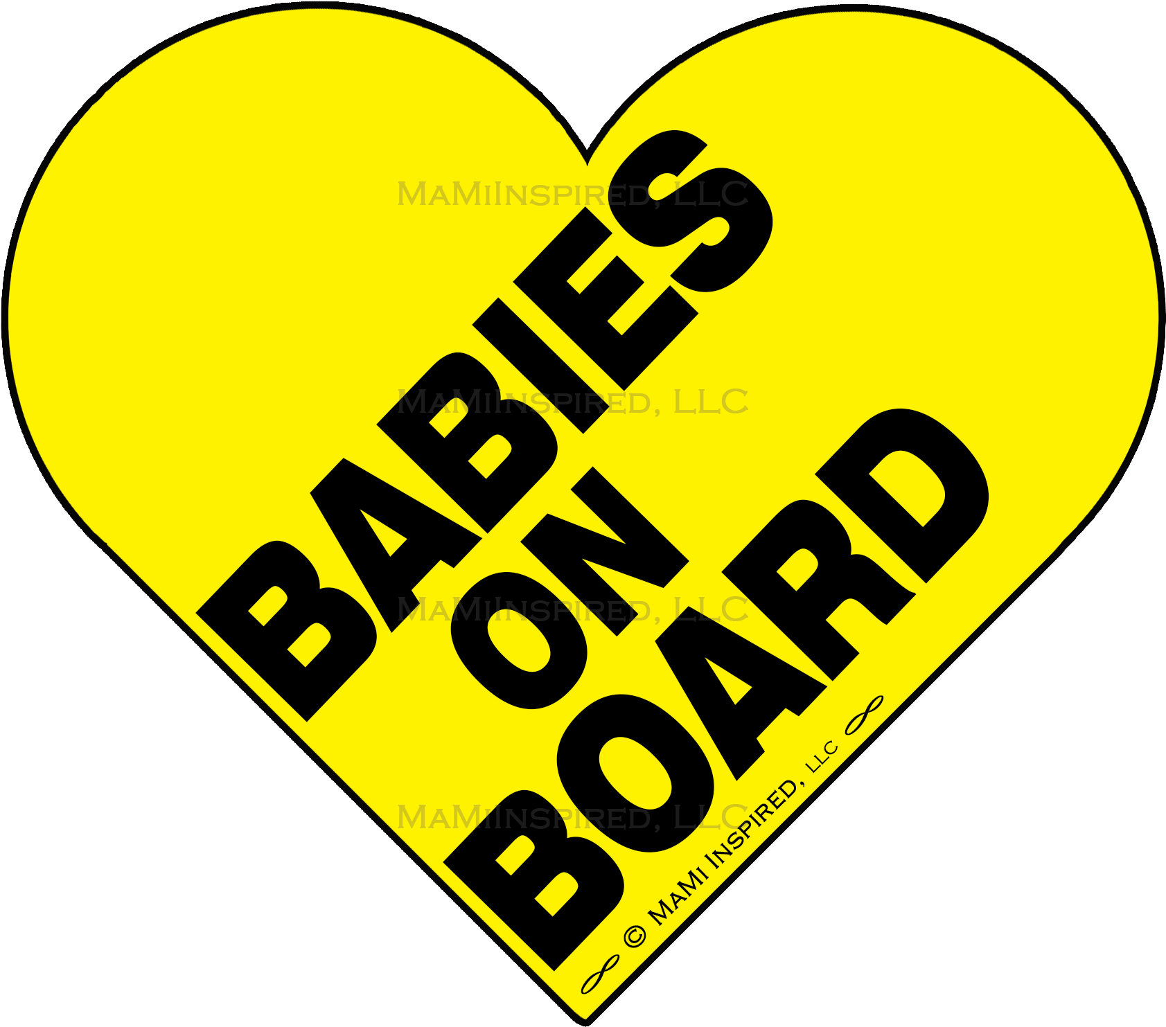 Transparent Baby Foot Clipart - Babies On Board Car Sign - Png Download (1683x1483), Png Download