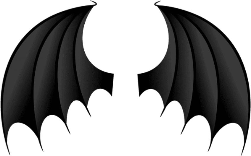 Free Png Download Demon Wings Png Images Background - Transparent Demon Wings Png Clipart (848x528), Png Download