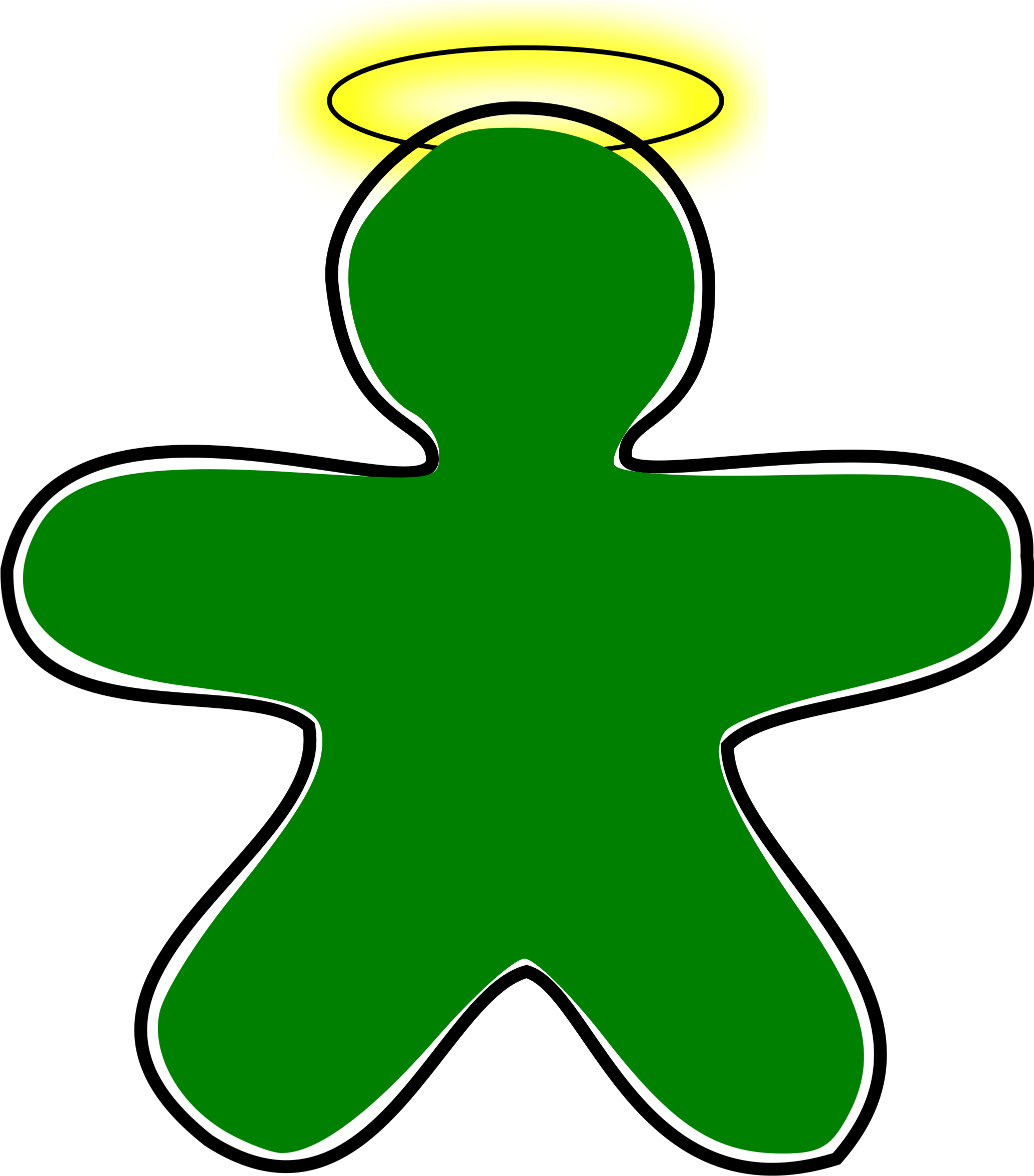 Gingerbread Angel Clip Arts - Clip Art - Png Download (2069x2400), Png Download