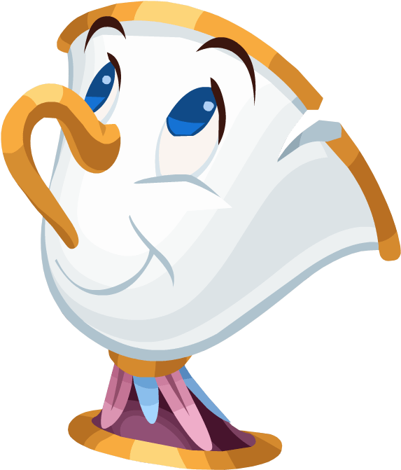 Chip Transparent Png Stickpng - Chip Cartoon Beauty And The Beast Clipart (701x744), Png Download