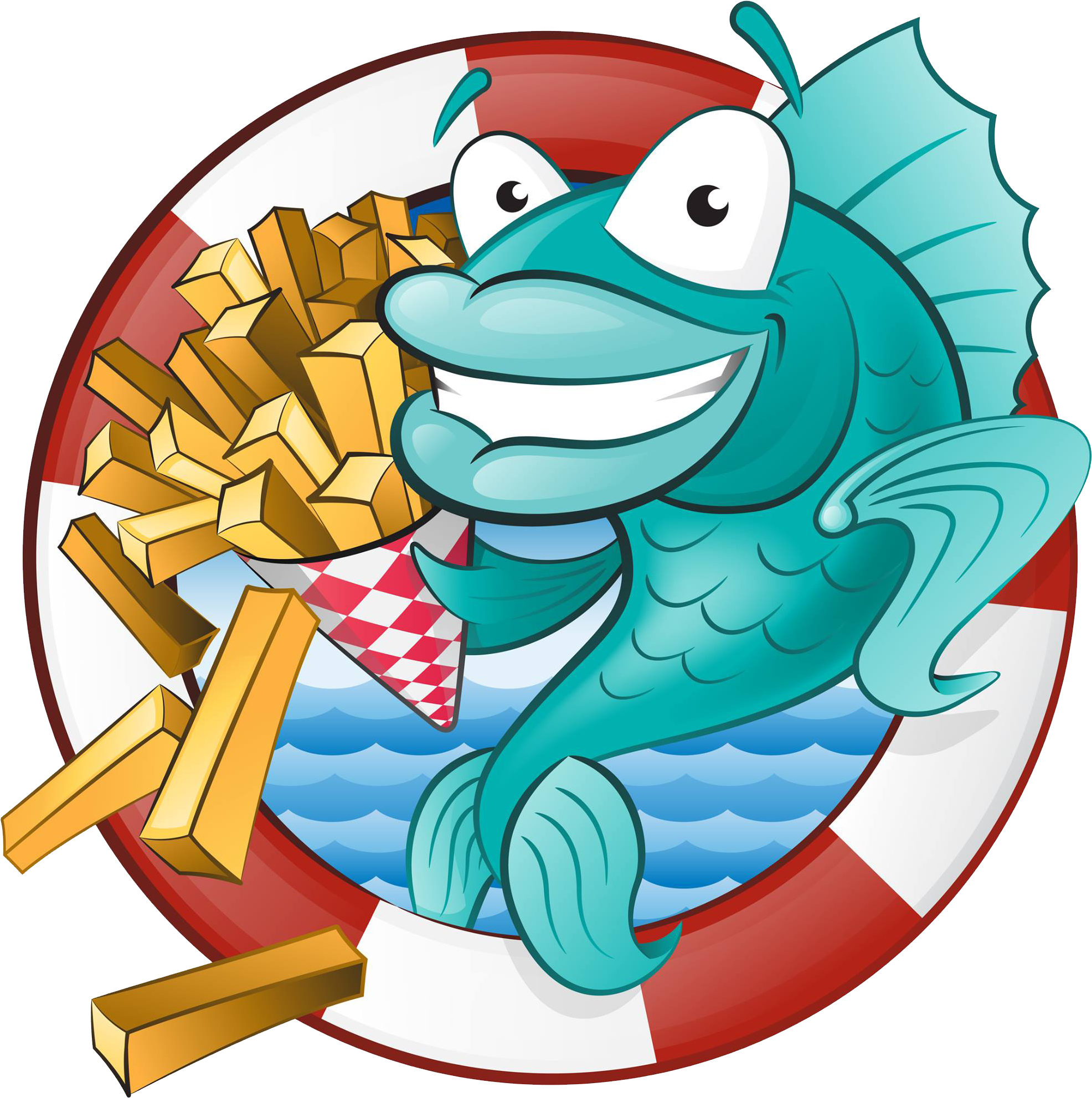 Fish And Chips Renmark Clipart (2048x2048), Png Download