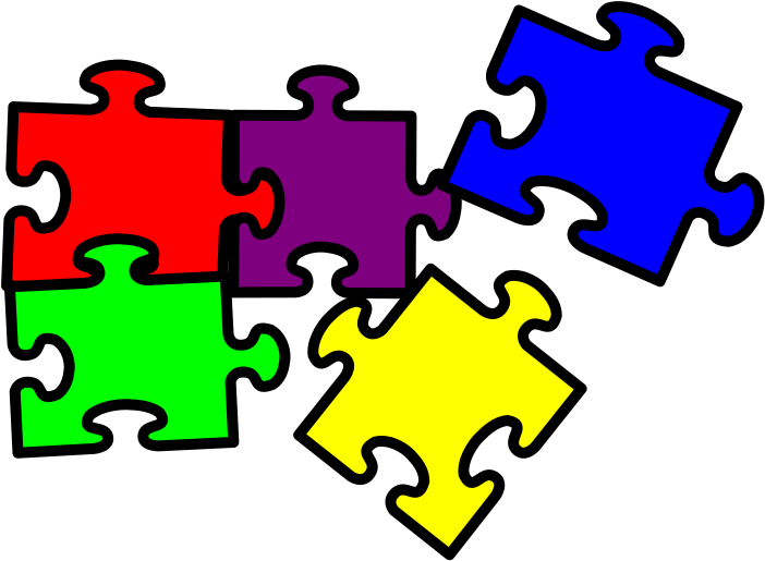 Jigsaw Puzzles Clip Art - Png Download (1024x1024), Png Download