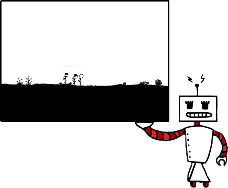 Transparent Hysterical Laughter Clipart - Xkcd Girl Icon - Png Download (751x618), Png Download