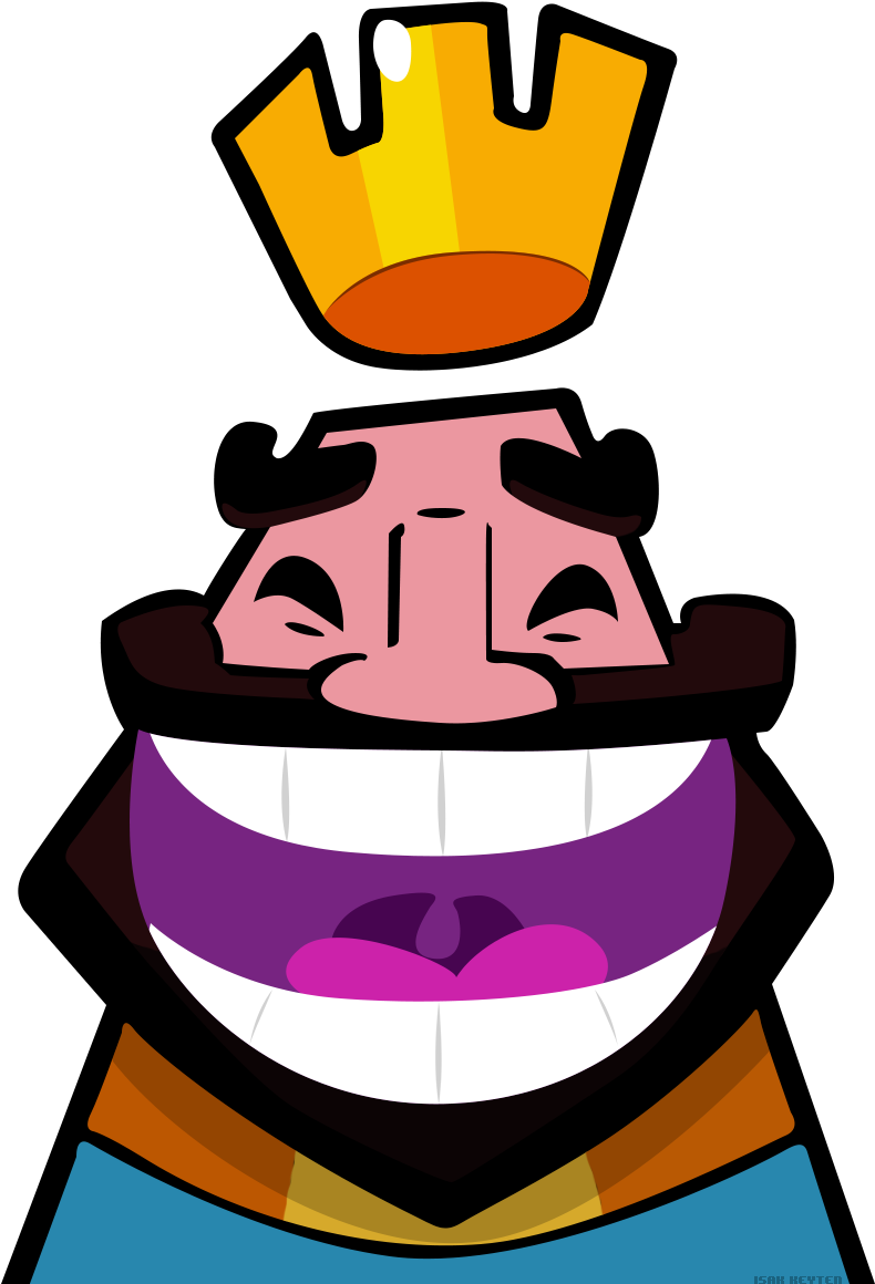 Character Clipart Clash Royale - Clash Royale Laughing Emote - Png Download (819x1173), Png Download
