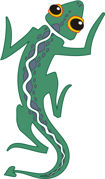 Lizard-1575368985 - Lizard Cartoon Png Clipart Transparent Png (600x600), Png Download