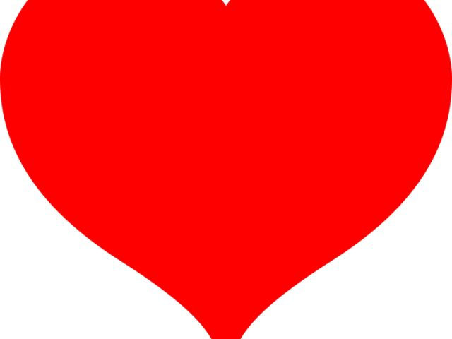 Love Heart Red Clipart (640x480), Png Download