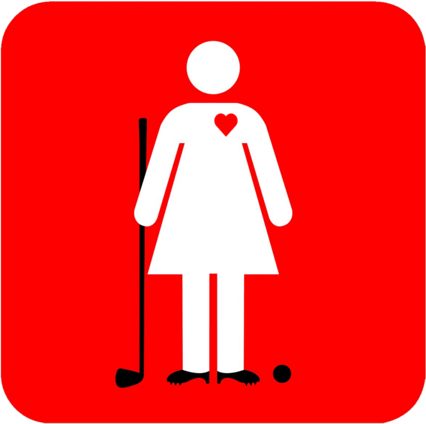 Golf Clipart Women"s Golf - Womens Golf Day 2018 - Png Download (1030x1030), Png Download