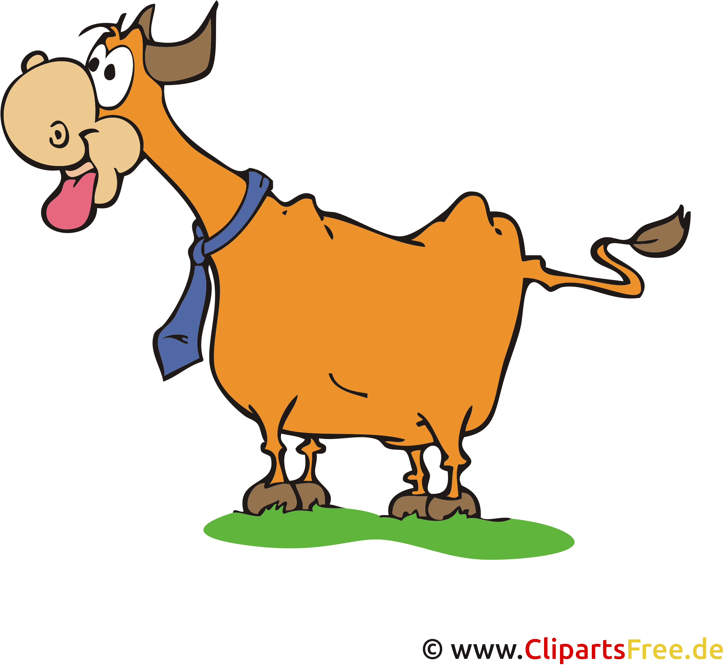 Ochse Clipart, Bild, Cartoon, Grafik, Illustration - Ochse Bild - Png Download (2551x2551), Png Download