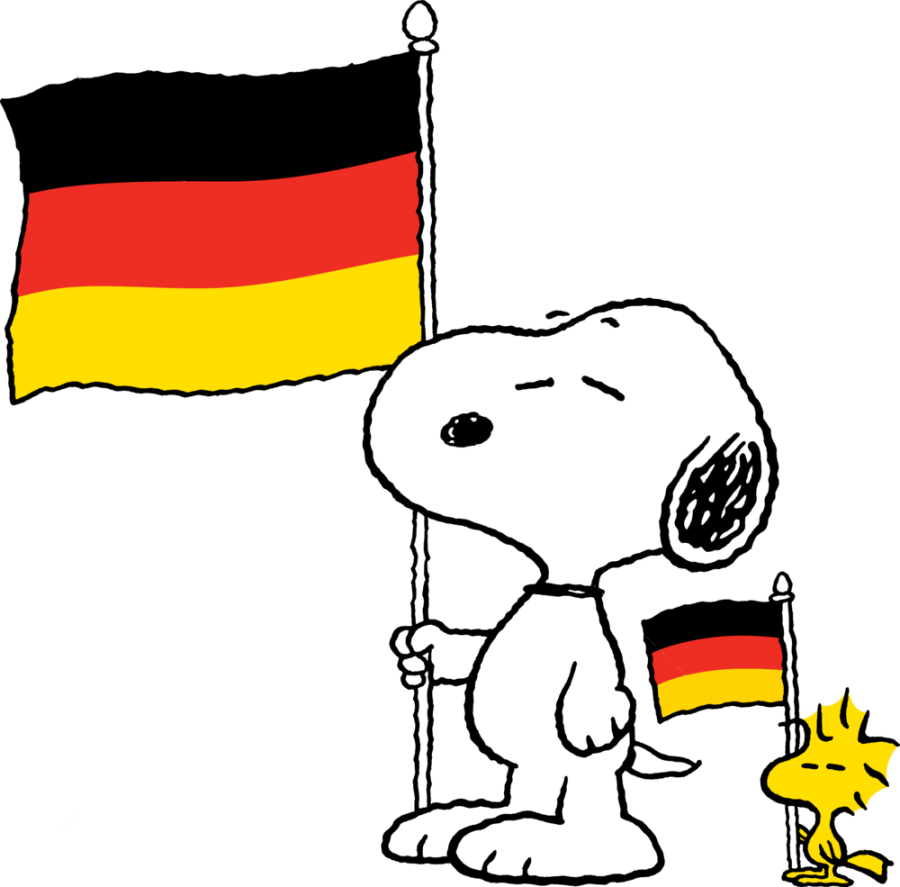 Snoopy Germany Clipart (900x887), Png Download