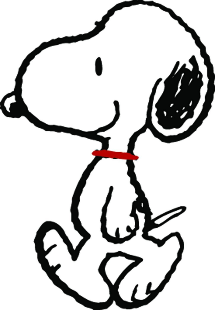 Snoopy Clipart Head - Clipart Snoopy Transparent Background - Png Download (744x1073), Png Download