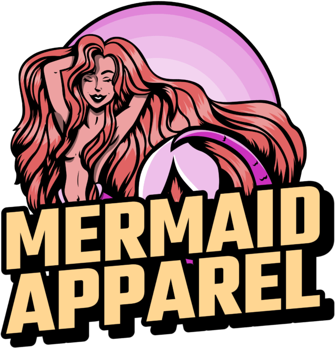 Beach Apparel Brand Logo Maker Featuring A Mermaid - Clothing Brand Logos Clipart (1024x1024), Png Download