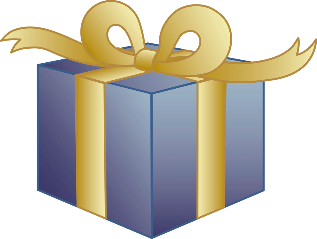 Cartoon Pictures Of Christmas - Gift Cartoon Png Clipart (1060x801), Png Download