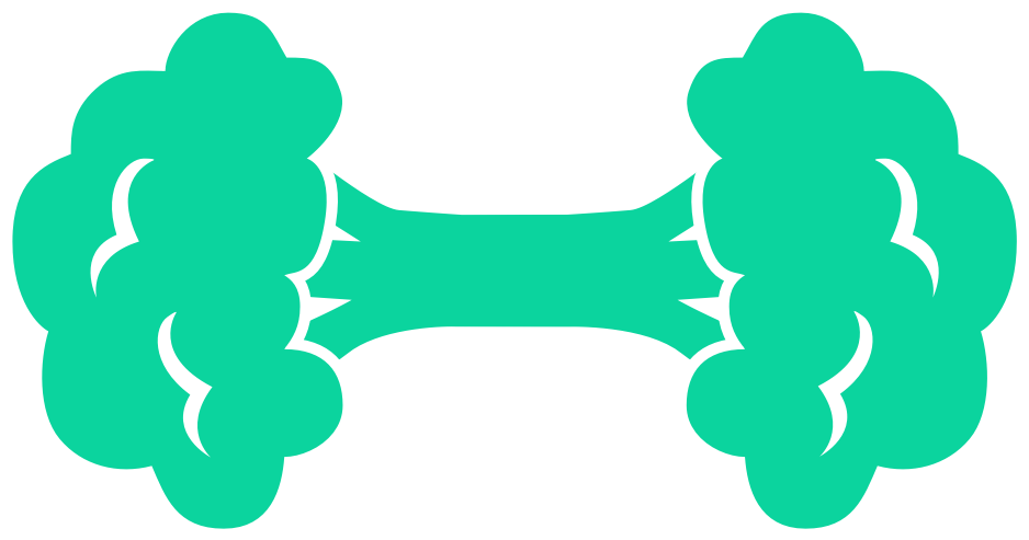 Dumbbells Clipart Interval Training - Broccoli Dumbbell - Png Download (1024x1024), Png Download